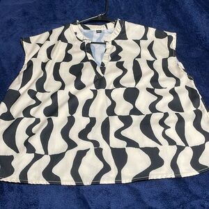 Patterned Blouse
